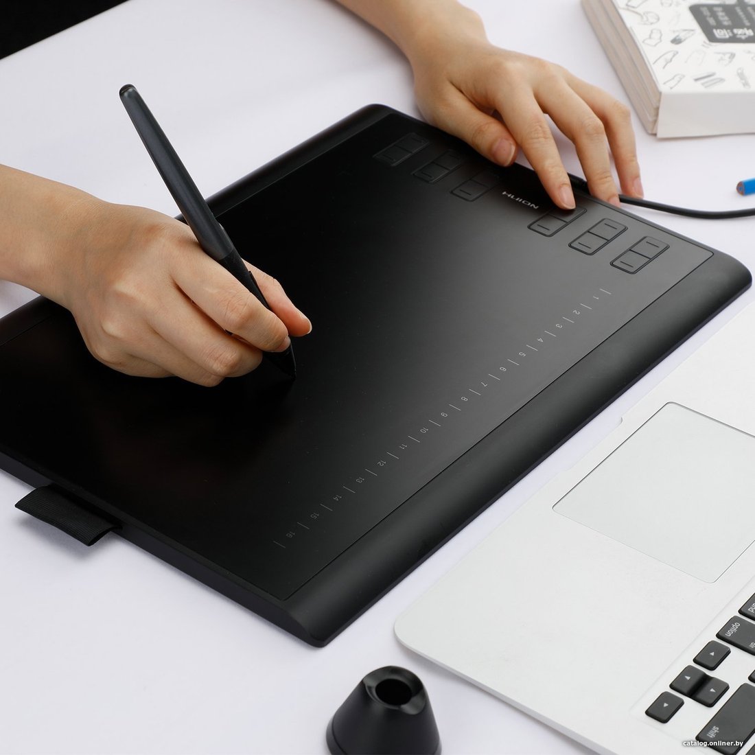 Графический планшет Huion H1060P Black (Б0035112)
