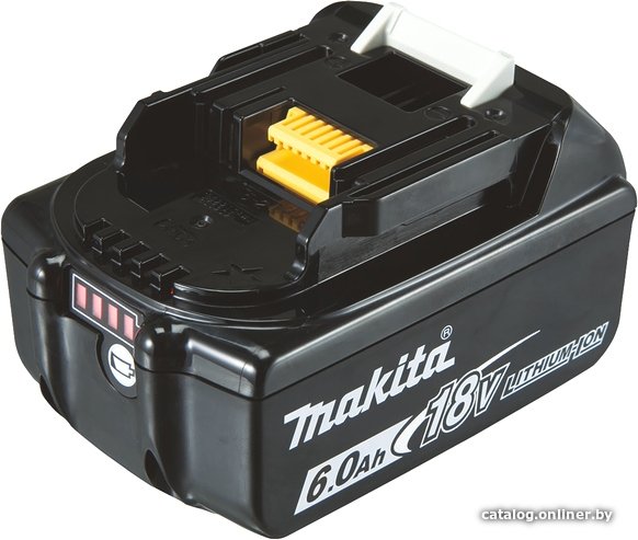 Аккумулятор Makita BL1860B 18.0 В 6.0 А/ч Li-Ion 197422-4 (упаковка 632F69-8)