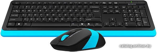 Клавиатура + мышь A4-Tech FG1010 Black-Blue