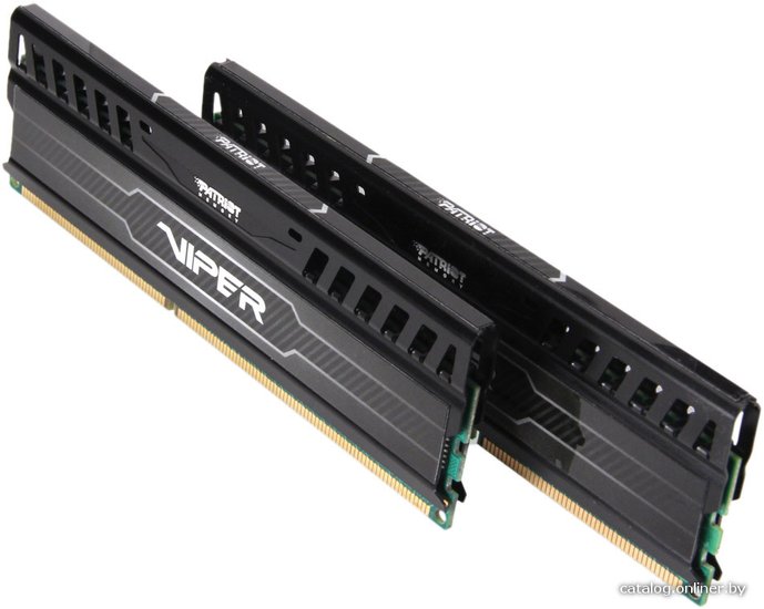 DDR 3 8192MB KITof2 PC-12800 1600MHz Patriot Viper 3 Black Mamba (PV38G160C9K) CL9 9-9-9-24 1.5V RTL