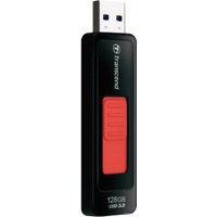 128 Gb USB3.0 Transcend JetFlash 760 TS128GJF760 Black/Red (выдвижной/пластик) Retail