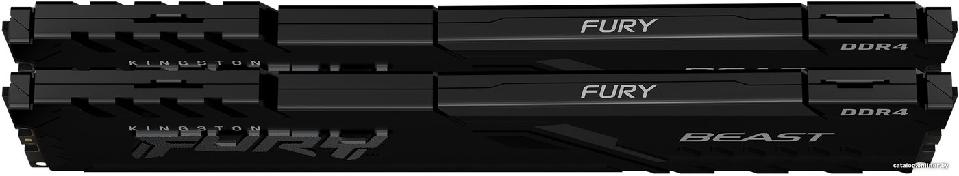 DDR4 64Gb Kit (2x32Gb) 3600Mhz PC28800 Kingston Fury Beast (KF436C18BBK2/64) Black DIMM CL18