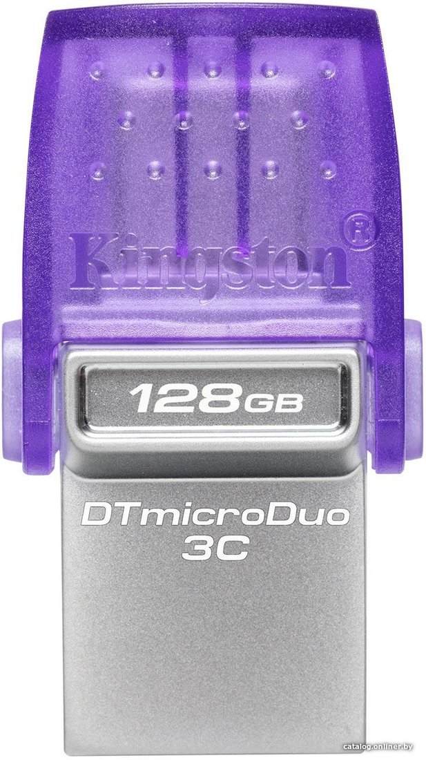 128 Gb USB3.0 USB Kingston DataTraveler microDuo 3C фиолетовый DTDUO3CG3/128GB