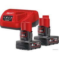 Аккумулятор + зарядное устройство Milwaukee M12 NRG-402 4933459211