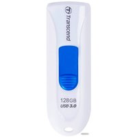 128 Gb USB3.0 Transcend JetFlash 790 TS128GJF790W White (выдвижной/пластик) Retail