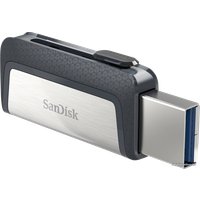 128 Gb USB3.0 SanDisk Ultra (SDDDC2-128G-G46), Black-Gray